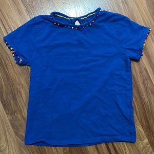 Mini Boden - Charlie Pom Jersey T-shirt